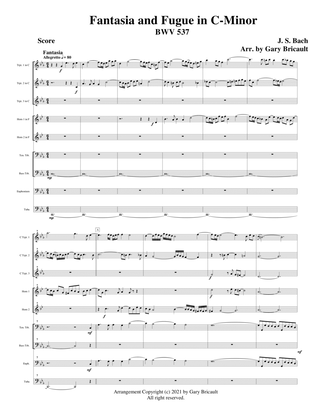 Fantasia & Fugue in C-Minor - BWV 537
