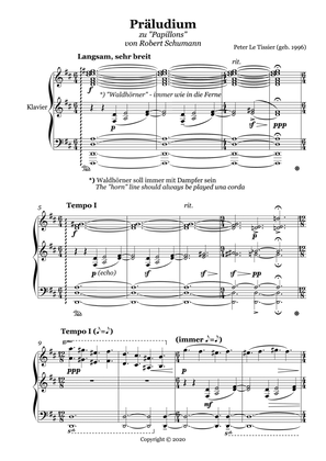 Präludium zu Papillons von Robert Schumann, op. 4