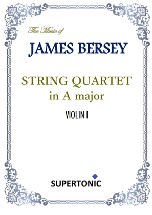 String Quartet in A major