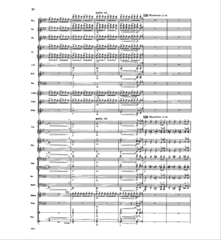 Overture A La Russe Concert Band scores gallery preview page 21