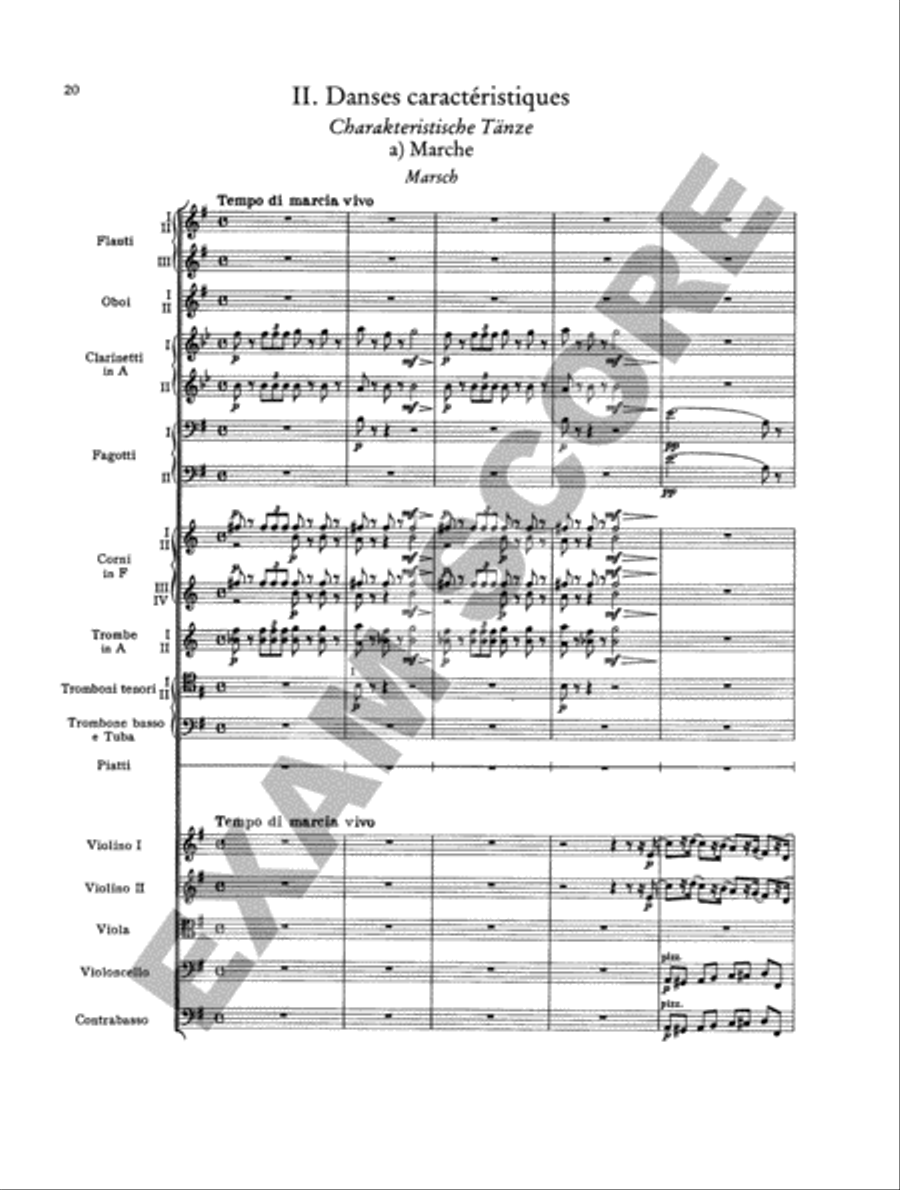 NUTCRACKER BALLET, THE: Suite No. 1, Op. 71a Score scores gallery preview page 12