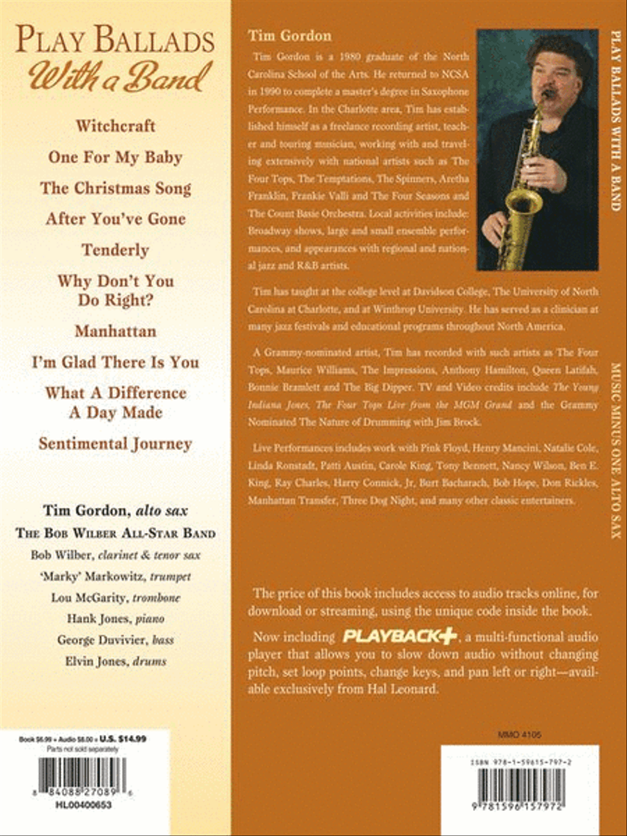 Play Ballads with a Band Alto Saxophone scores gallery preview page 7