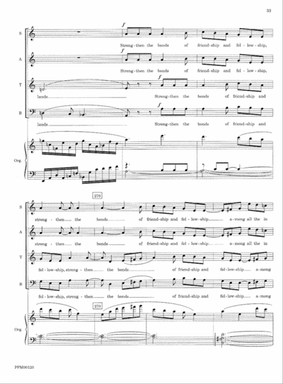 Transfiguration: An Ecumenical Mass Divisi scores gallery preview page 36