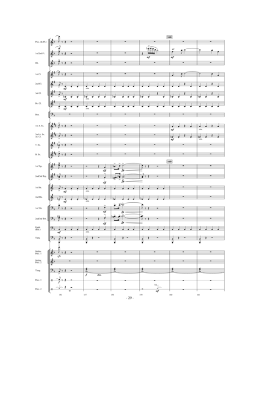 High Country Celebration High Country Celebration Concert Band scores gallery preview page 28