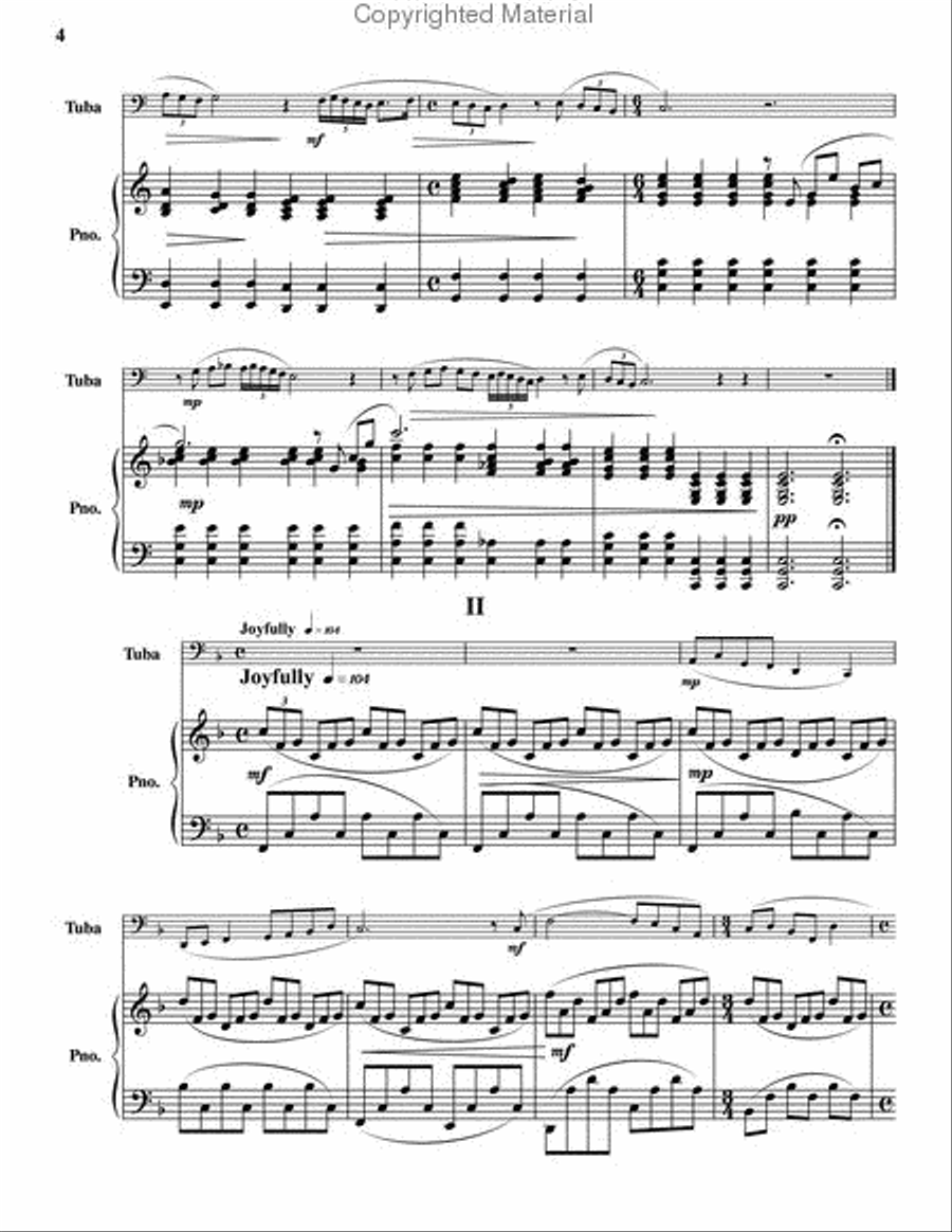 Three Romances for Susie Three Romances for Susie Tuba scores gallery preview page 3