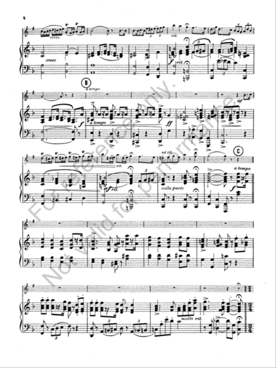 Land of the Free Concert Band scores gallery preview page 4