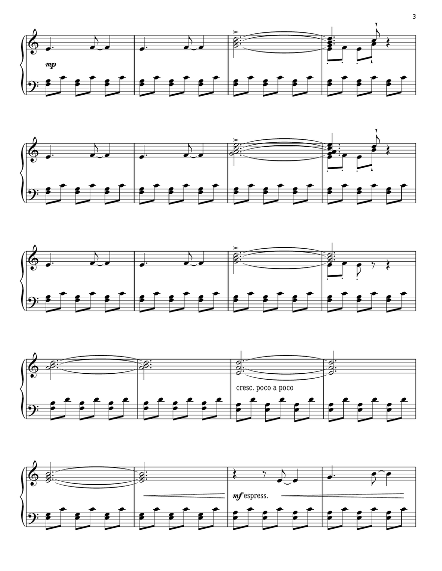Preparation Piano Solo scores gallery preview page 3