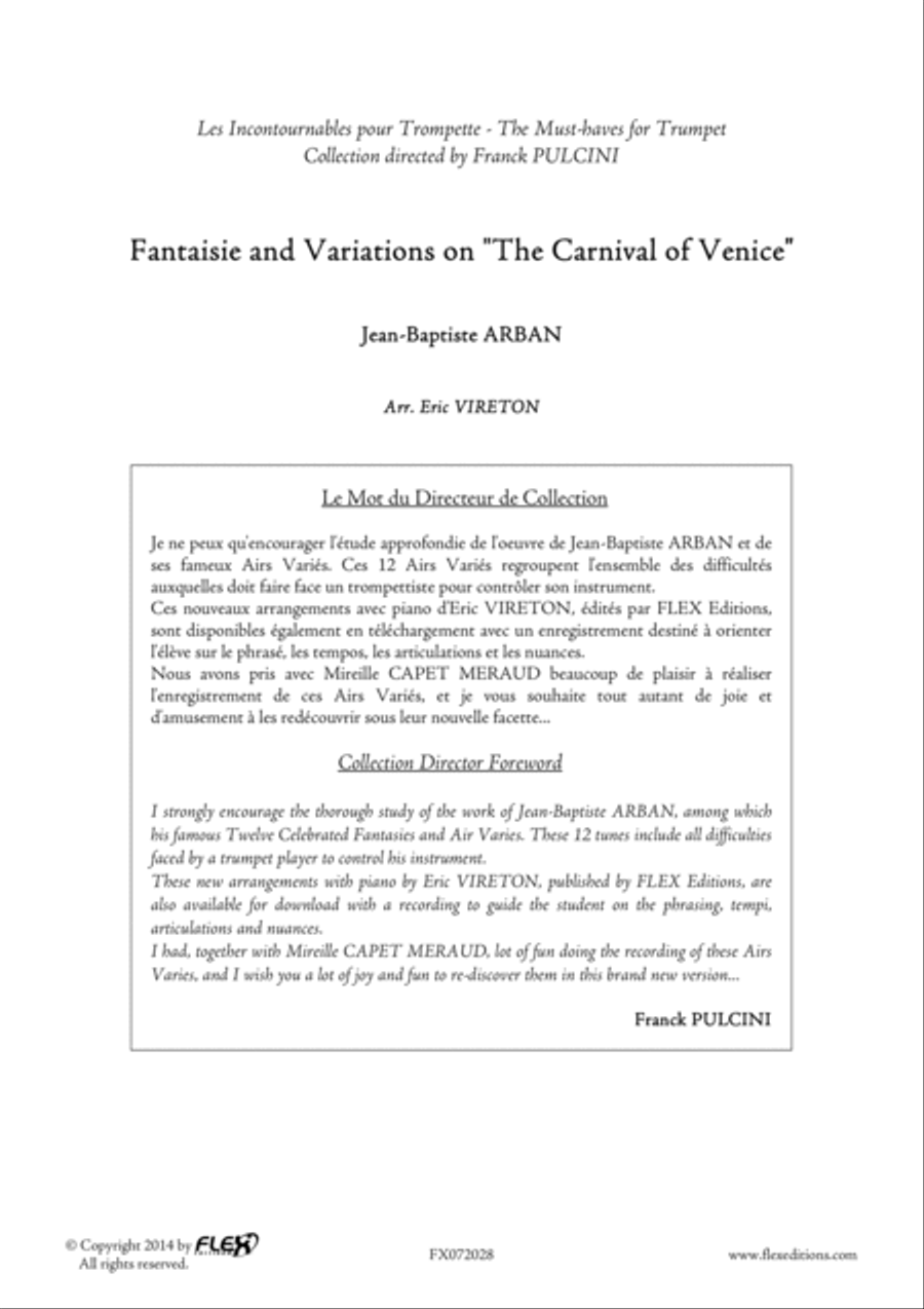 Fantaisie and Variations on 