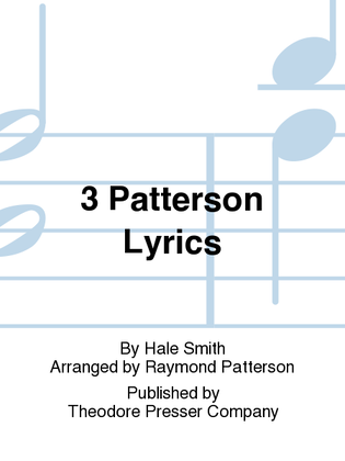 3 Patterson Lyrics