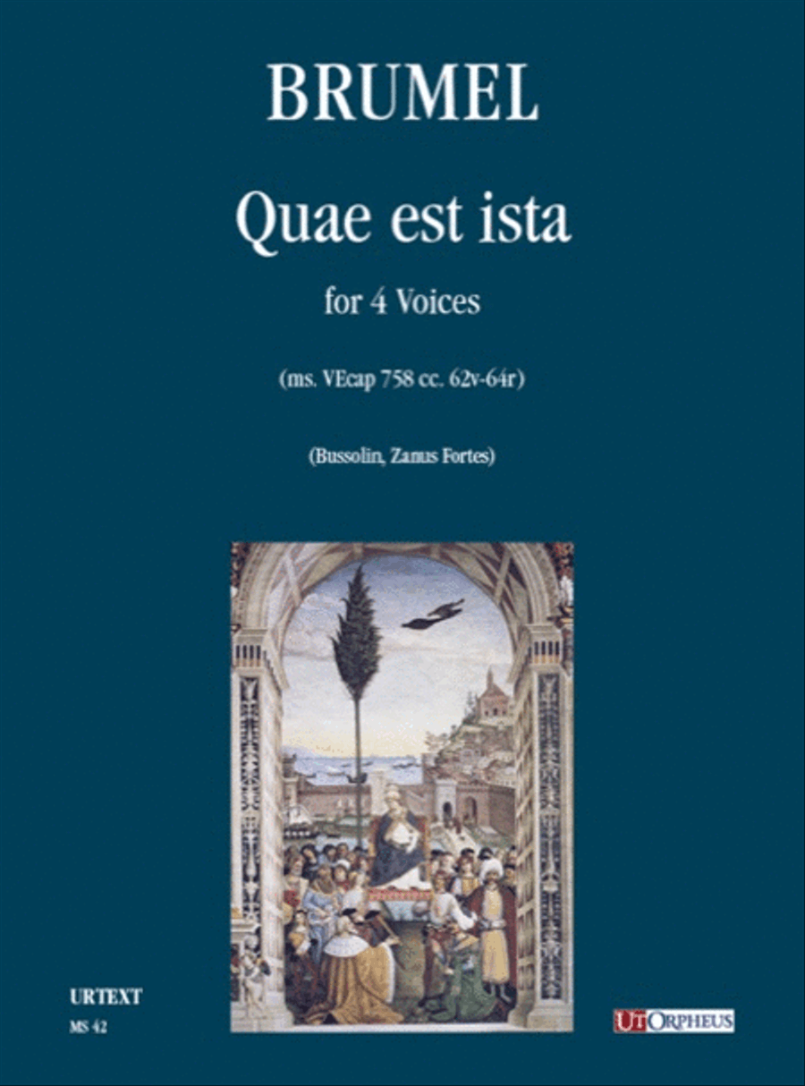 Quae est ista (ms. VEcap 758 cc. 62v-64r) for 4 Voices Choir scores gallery preview page 1