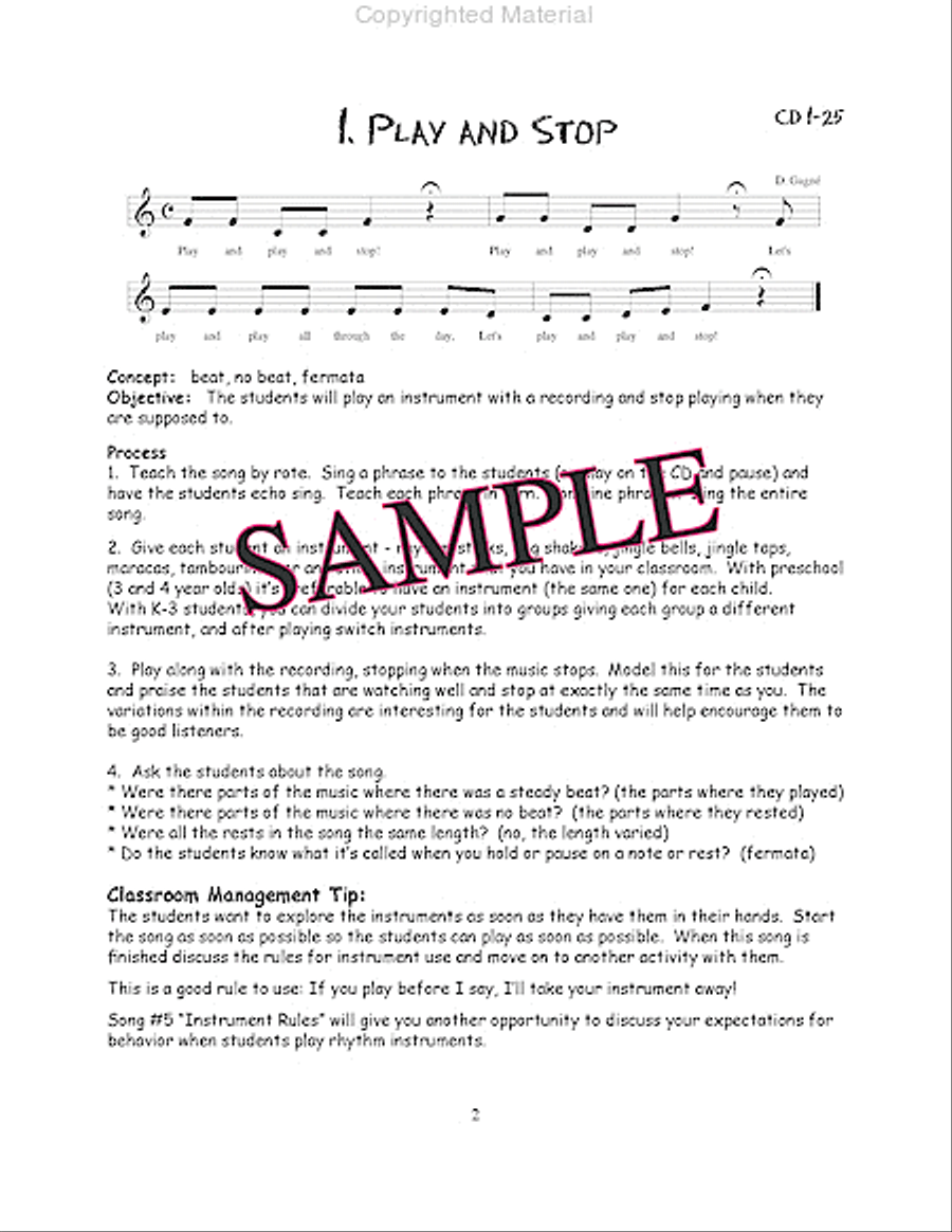 Rhythm Instrument Fun Rhythm Instrument Fun Percussion scores gallery preview page 3