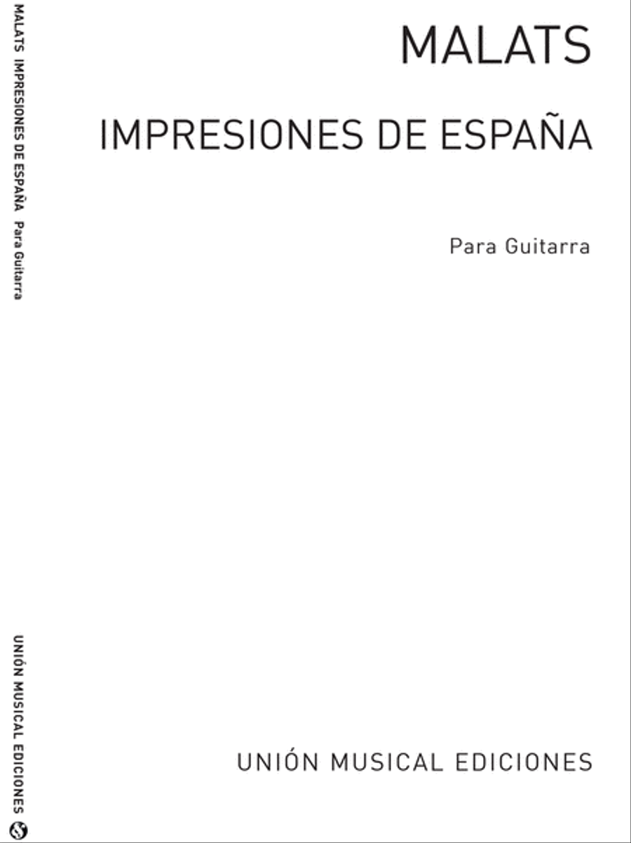 Impresions De España-No.2 Serenata Española Acoustic Guitar scores gallery preview page 1