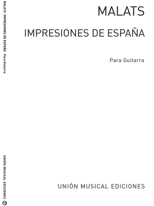 Impresions De España-No.2 Serenata Española