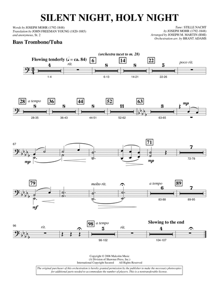 Silent Night, Holy Night (from "carols For Choir And Congregation") - Bass Trombone/Tuba