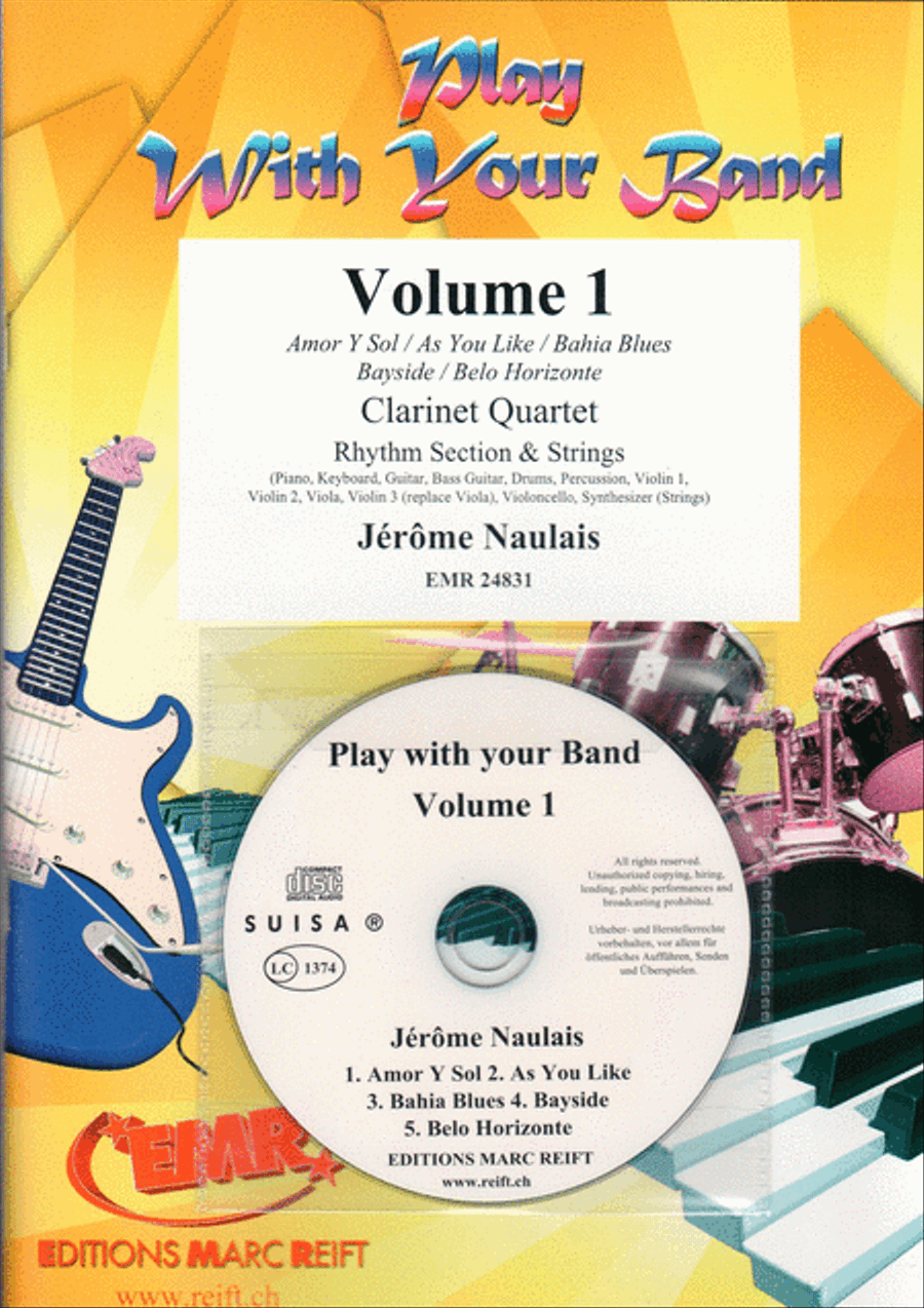 Play With Your Band Volume 1 Clarinet Quartet scores gallery preview page 1