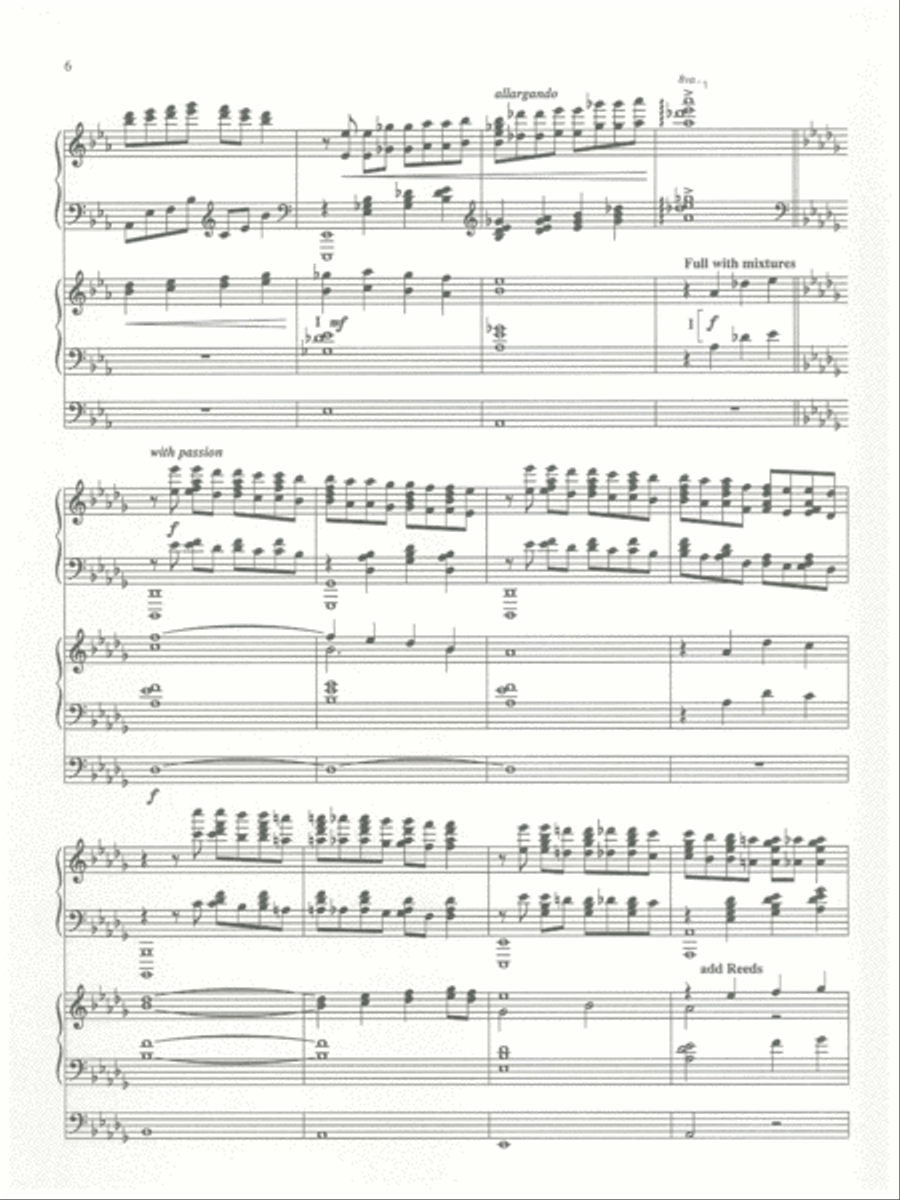 The Gift of Love The Gift of Love Organ scores gallery preview page 6
