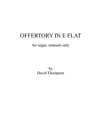 Offertory in E flat