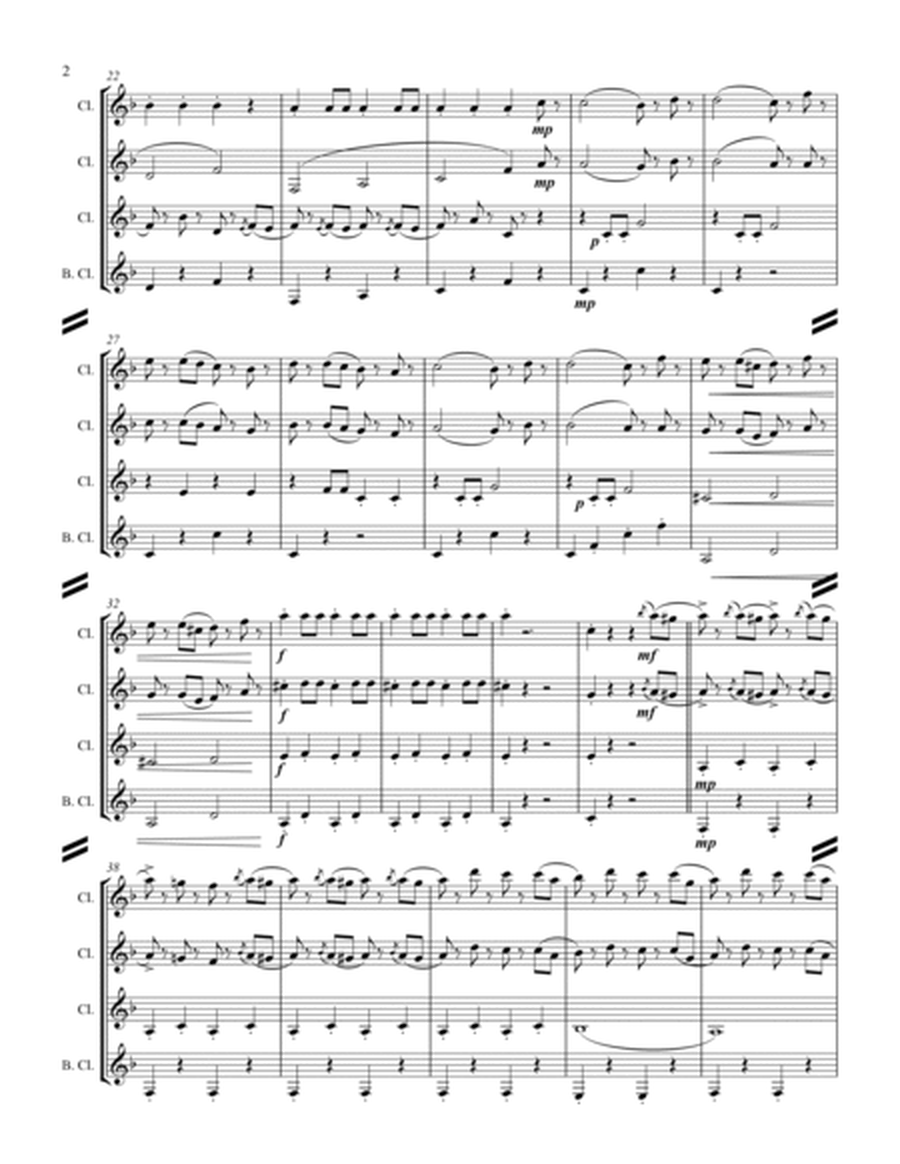 Radetzky March (for Clarinet Quartet) image number null