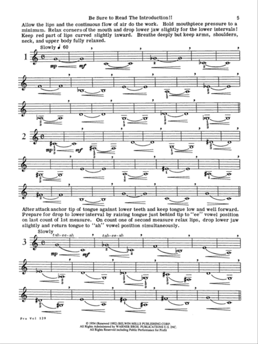 The Embouchure Builder Cornet scores gallery preview page 3