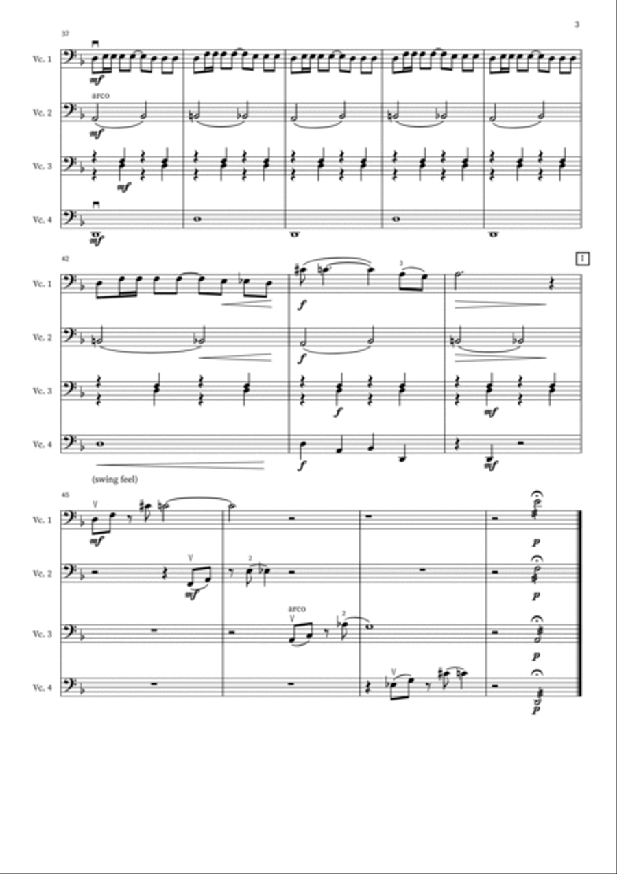 James Bond Theme School and Community scores gallery preview page 3
