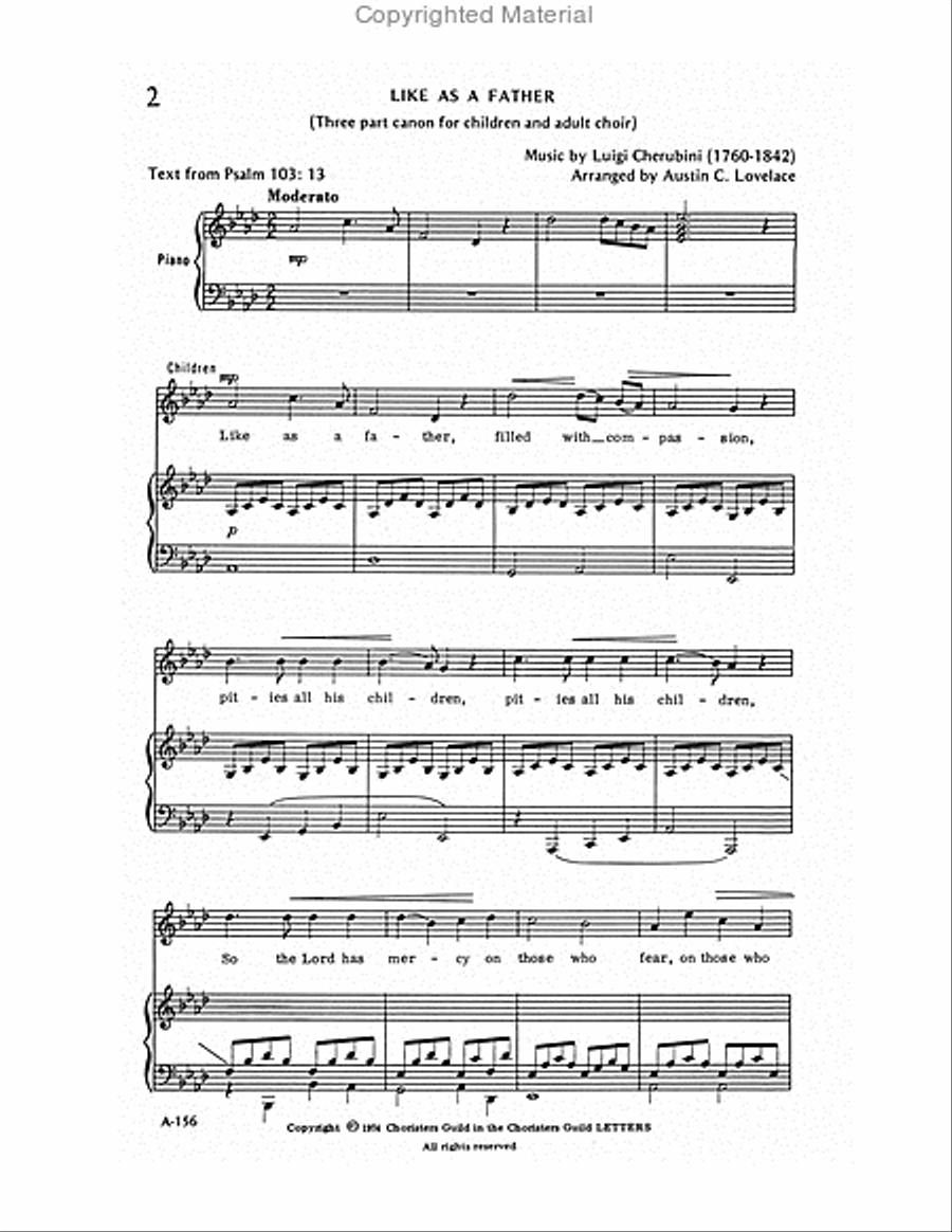 Like As a Father Like As a Father 3-Part scores gallery preview page 2