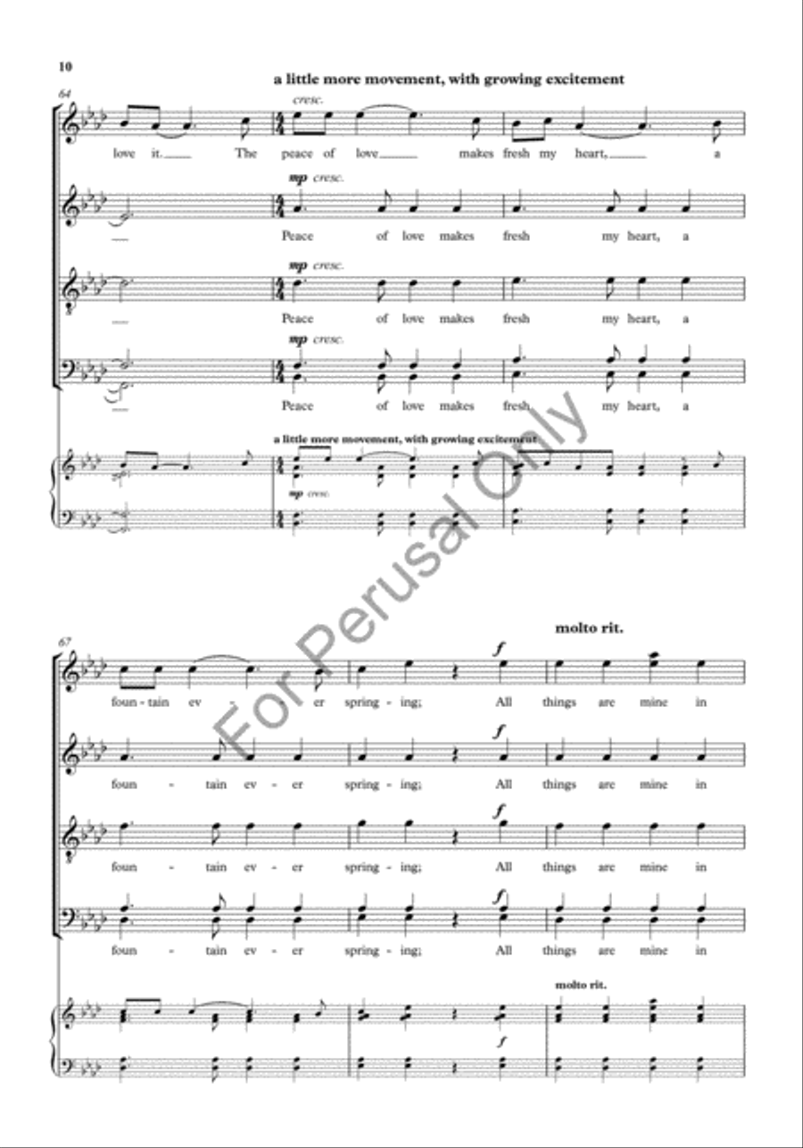How can I keep from singing? 4-Part scores gallery preview page 10