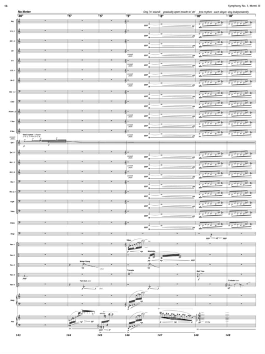 And the Earth Trembled (Symphony 1, New Day Rising, Mvt. III) Concert Band scores gallery preview page 15