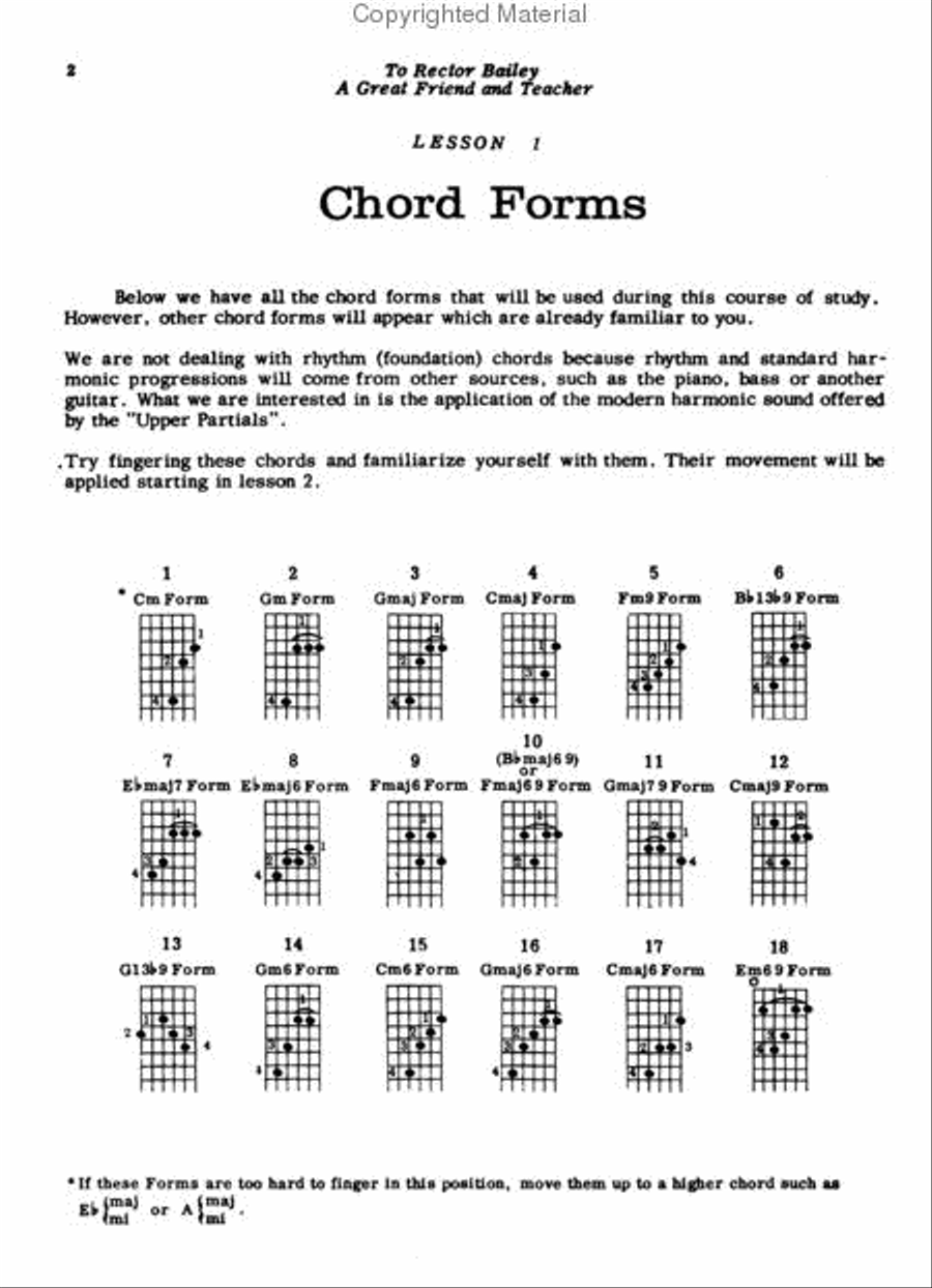 Mickey Baker's Complete Course in Jazz Guitar Electric Guitar scores gallery preview page 3