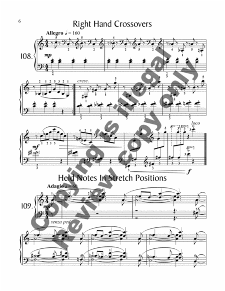 175 Exertudes, Book 4: Advanced I Piano Method scores gallery preview page 4