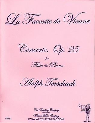 Book cover for La Favorite de Veinne, Concerto Op.25