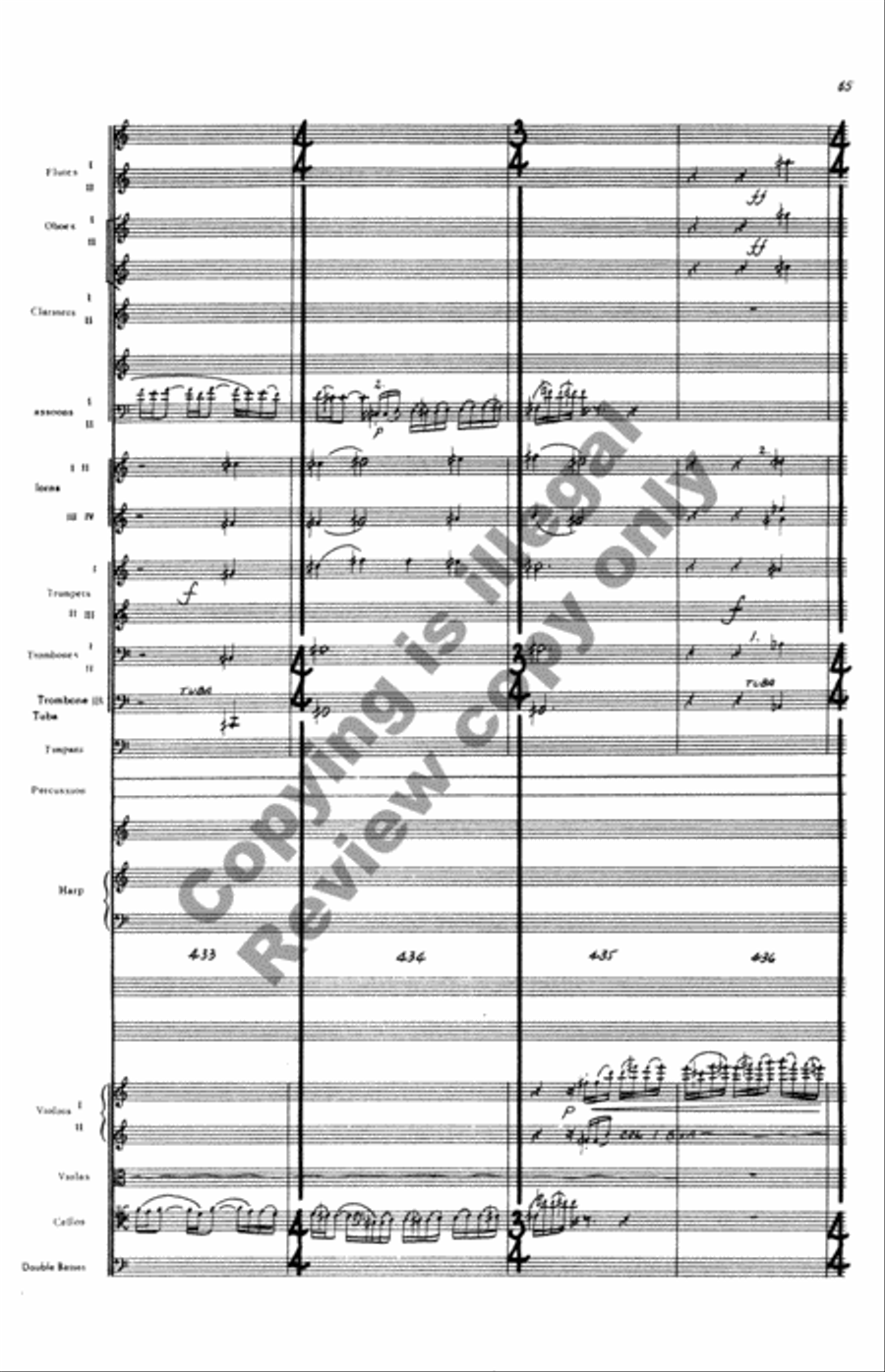 Concerto for Orchestra Full Orchestra scores gallery preview page 143