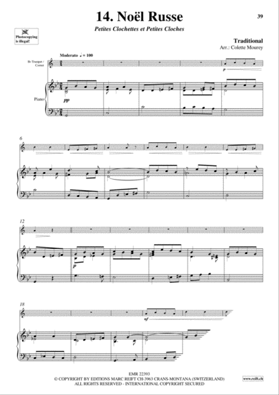 20 Greatest Christmas Hits Cornet scores gallery preview page 16