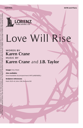 Book cover for Love Will Rise