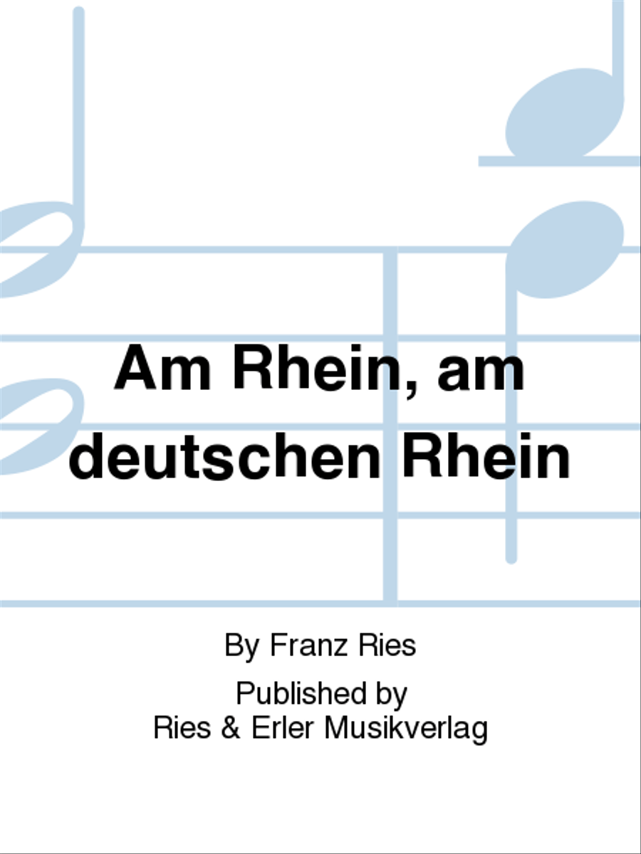 Am Rhein, am deutschen Rhein Chamber Music scores gallery preview page 1