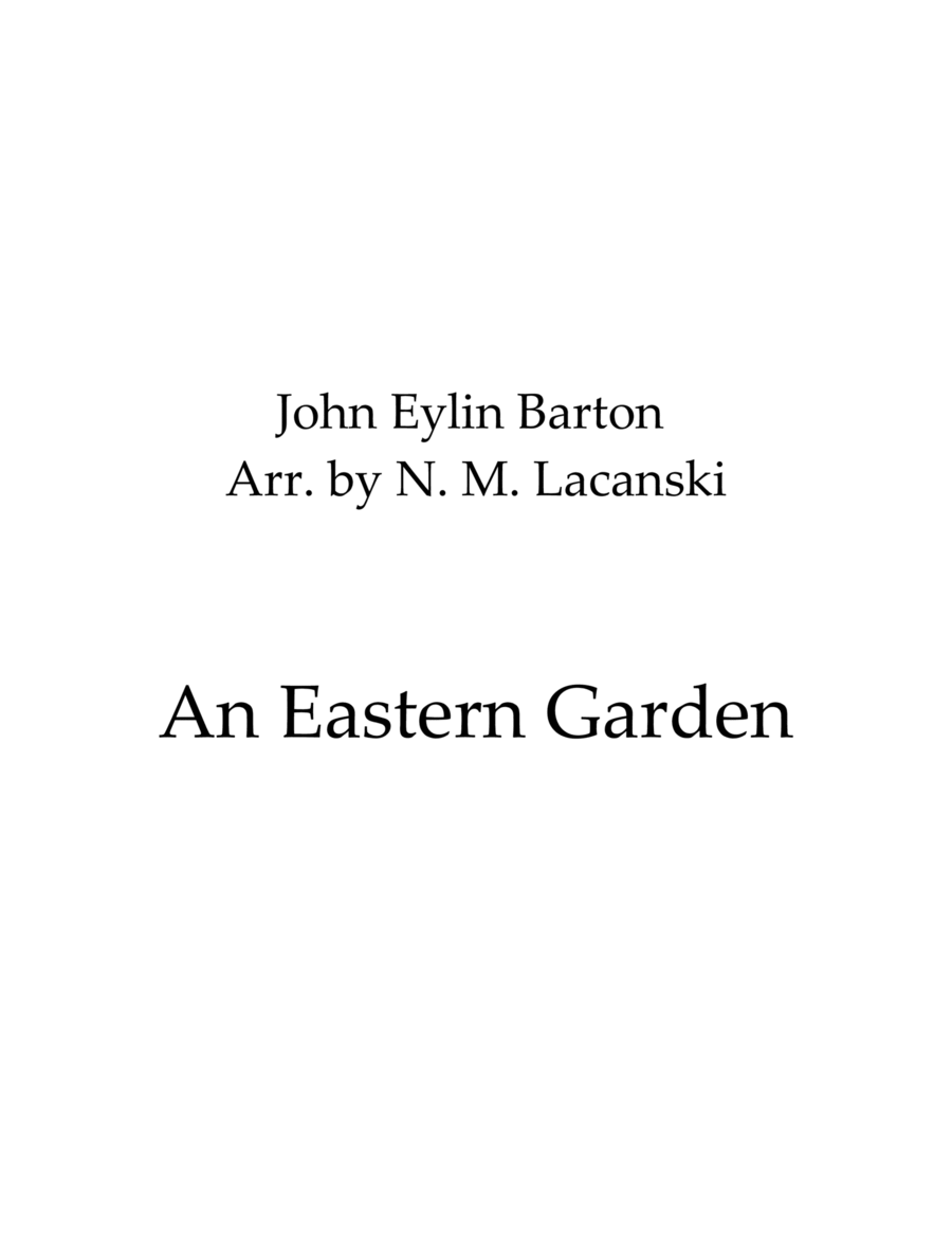 An Eastern Garden image number null