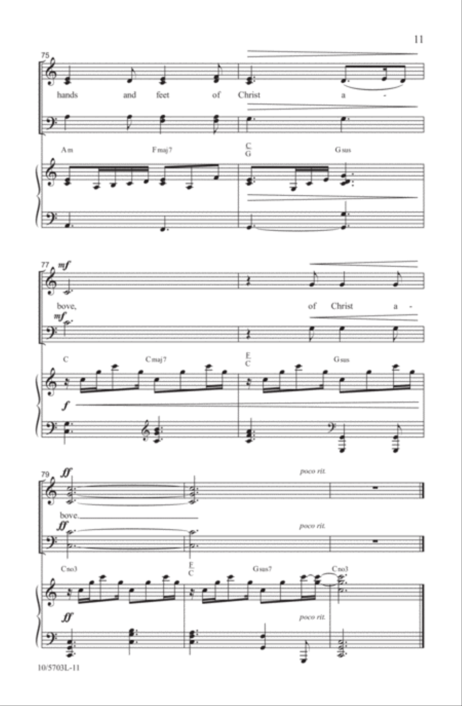 A Place to Belong 4-Part scores gallery preview page 11