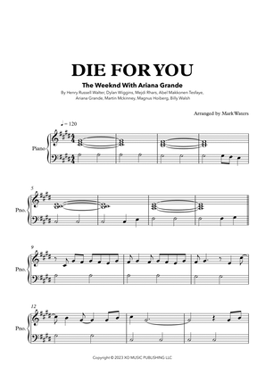 Book cover for Die For You Remix