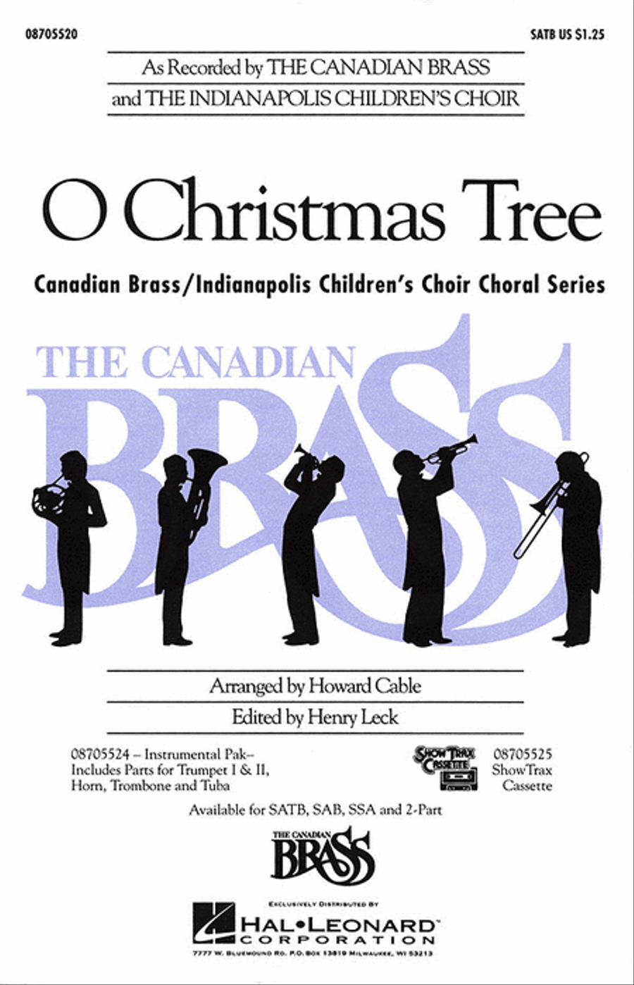O Christmas Tree O Christmas Tree 4-Part scores gallery preview page 1