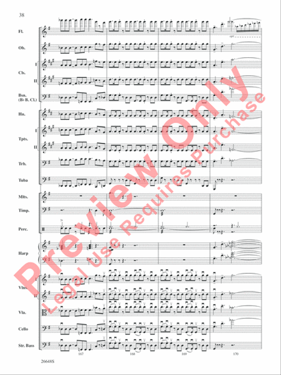 Superman Returns Full Orchestra scores gallery preview page 39