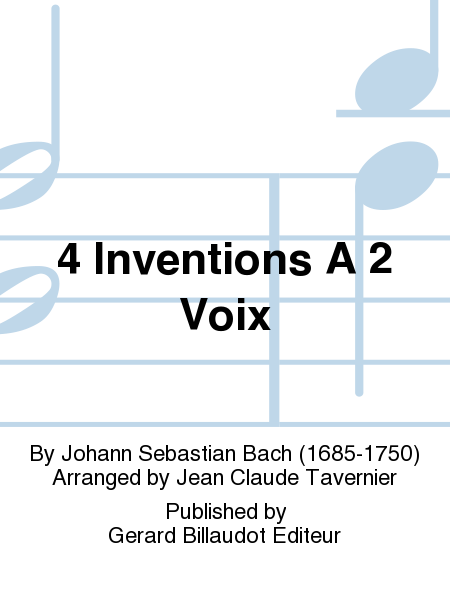 4 Inventions a 2 Voix