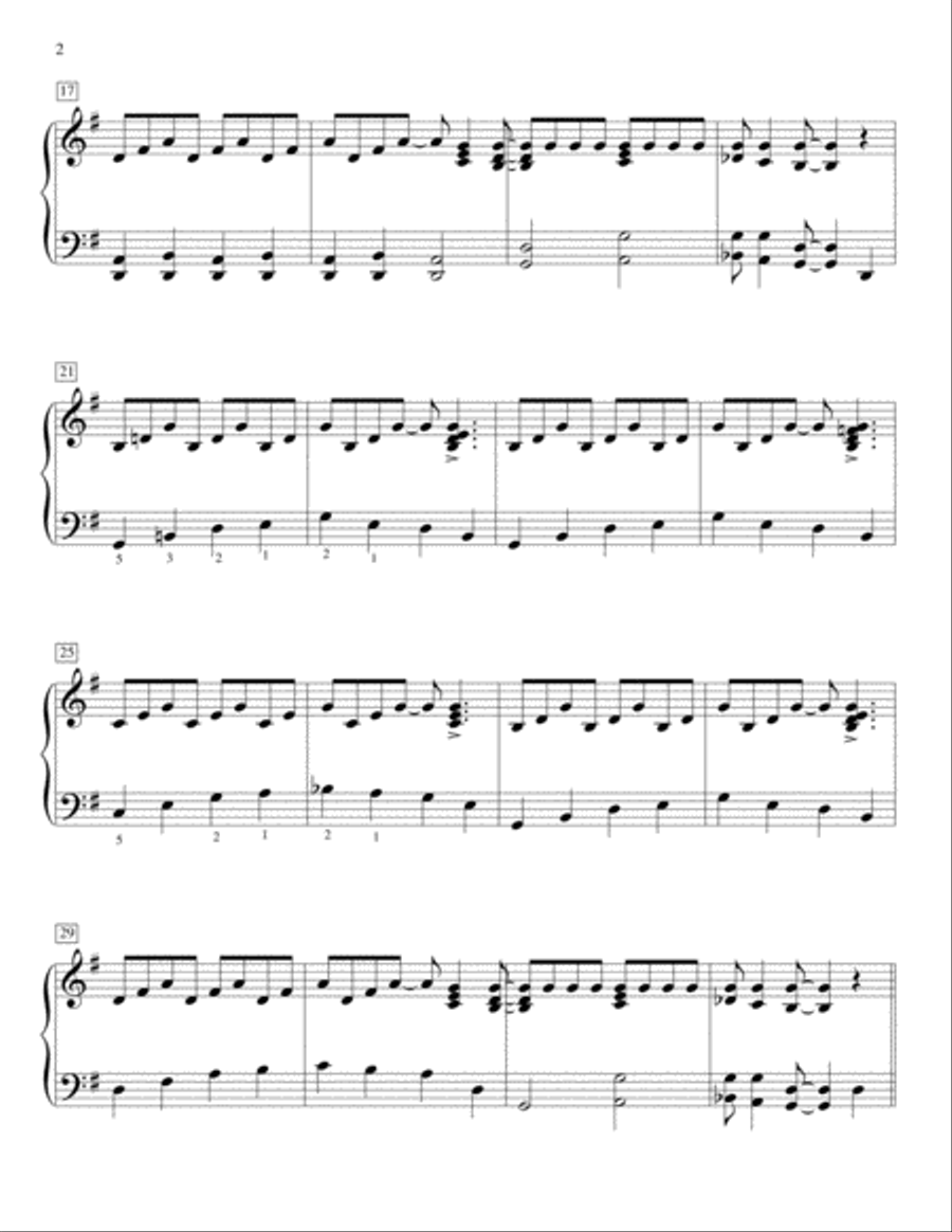 In The Mood In The Mood Piano Method scores gallery preview page 2