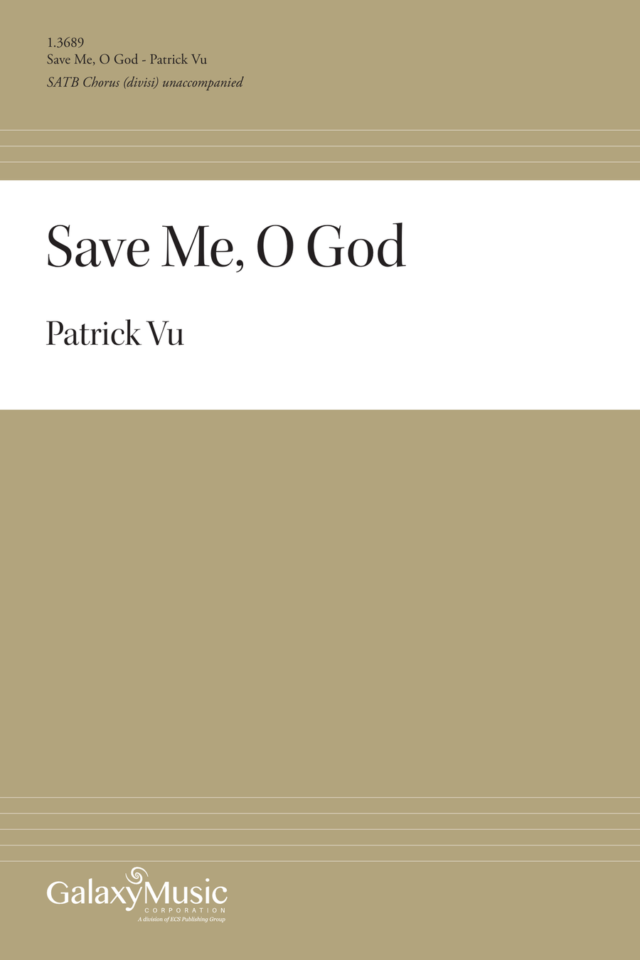 Save Me, O God Divisi scores gallery preview page 1