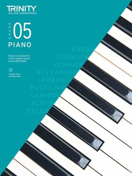 Piano Exam Pieces and Exercises 2018-2020 - Grade 5 (with CD and teaching notes)