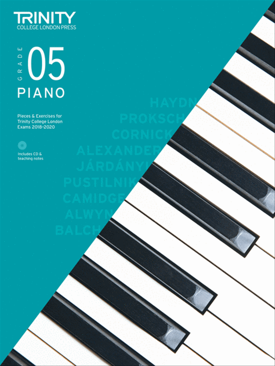 Piano Exam Pieces & Exercises 2018-2020: Grade 5 (book, CD & teaching notes) Piano Method scores gallery preview page 1