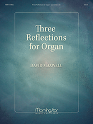 Book cover for Three Reflections for Organ
