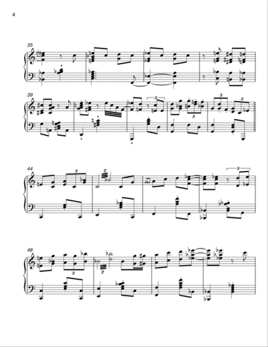 Cruella De Vill Piano Solo scores gallery preview page 5