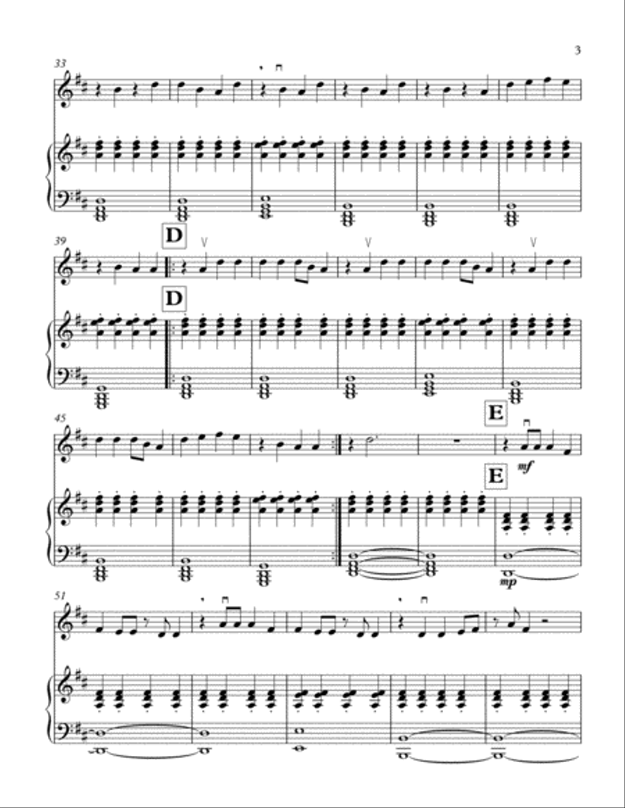 Roar Violin Solo scores gallery preview page 4