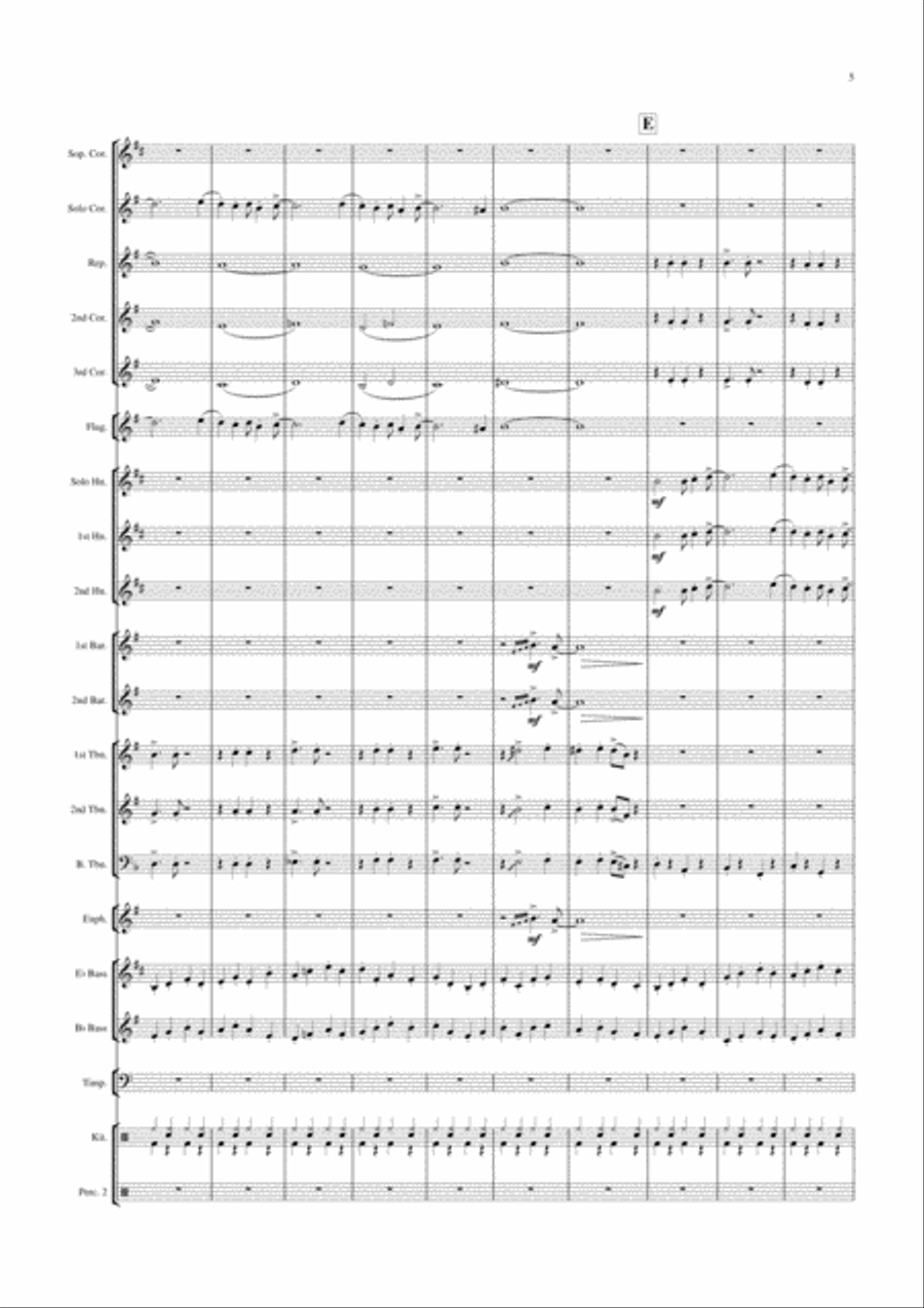 Pavane Pavane Brass Ensemble scores gallery preview page 5