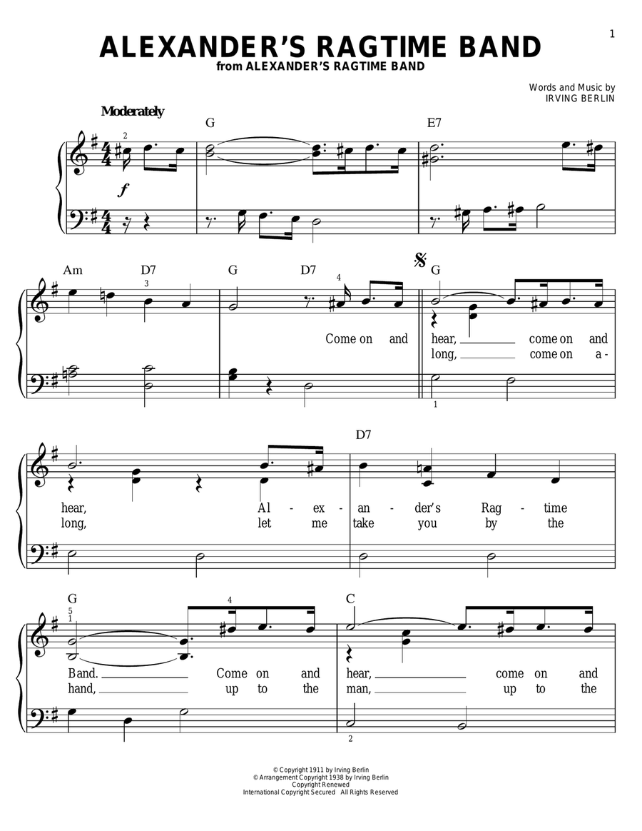 Alexander's Ragtime Band