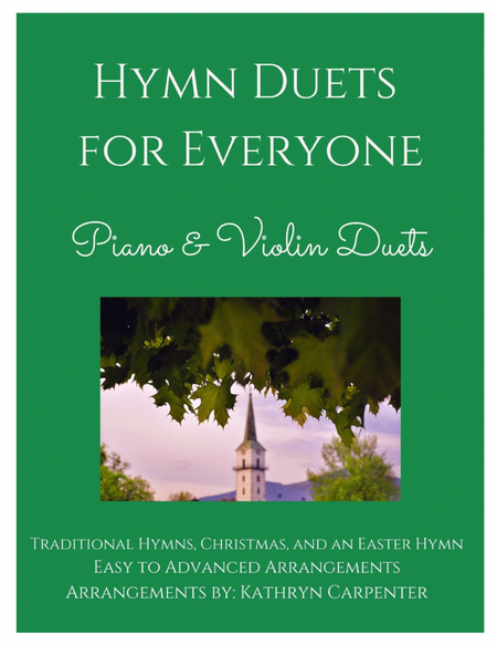 Hymn Duets for Everyone: Piano & Violin Duets image number null